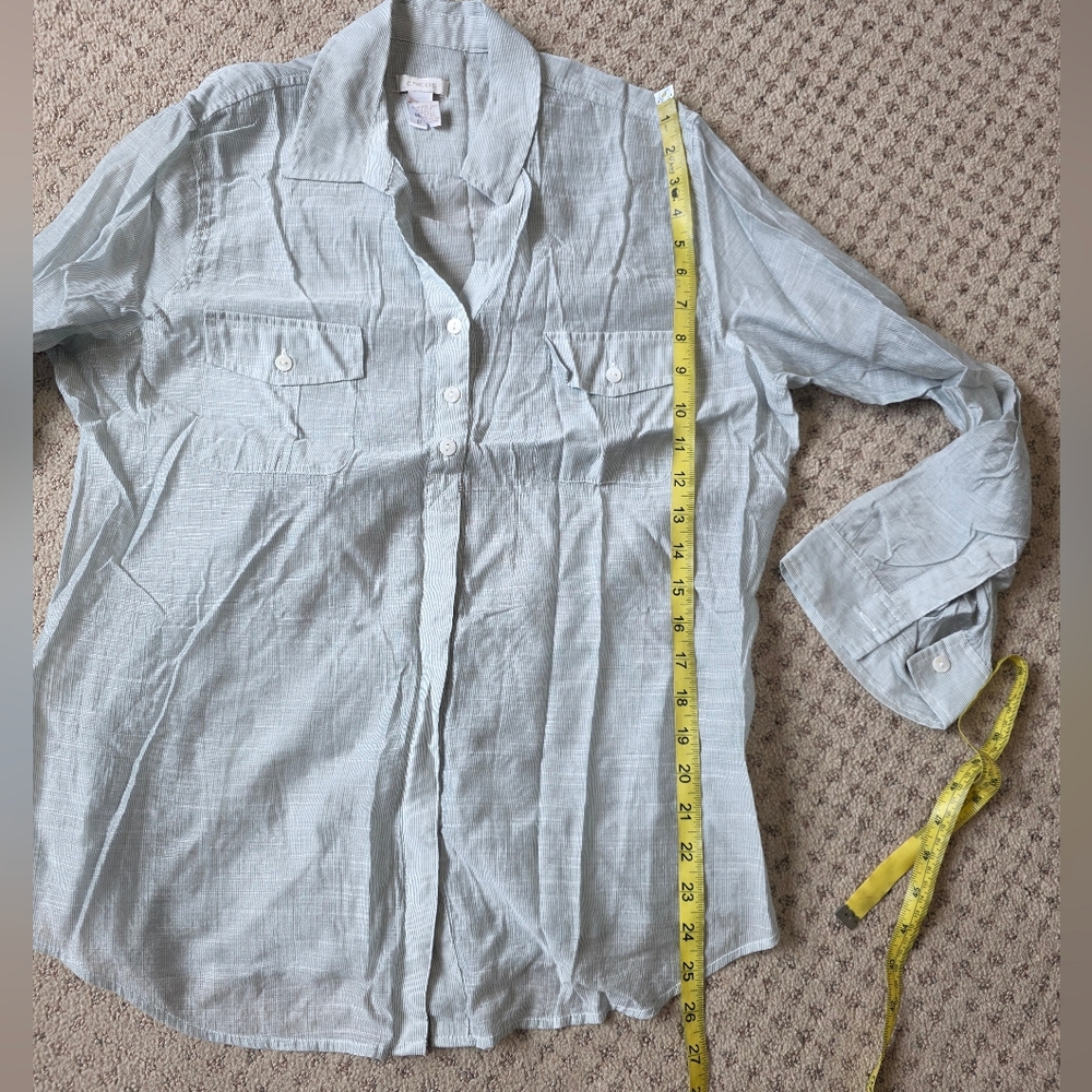 Chico's Lightweight button down - image 3